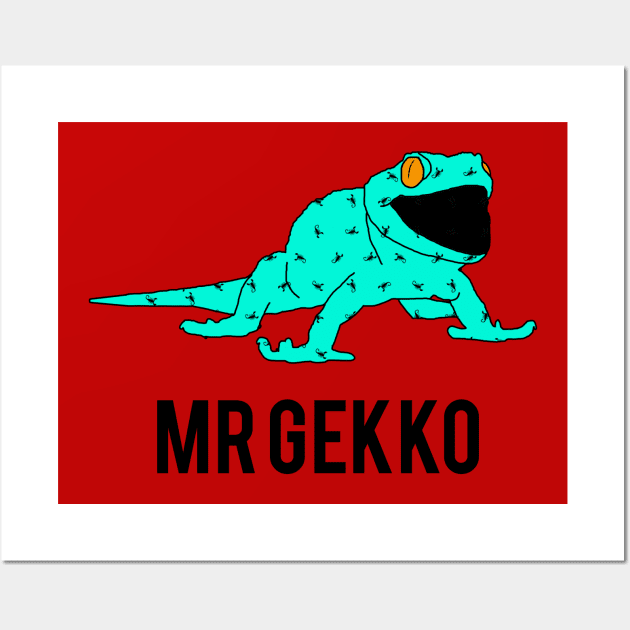 Mr Gekko Wall Art by MrGekko